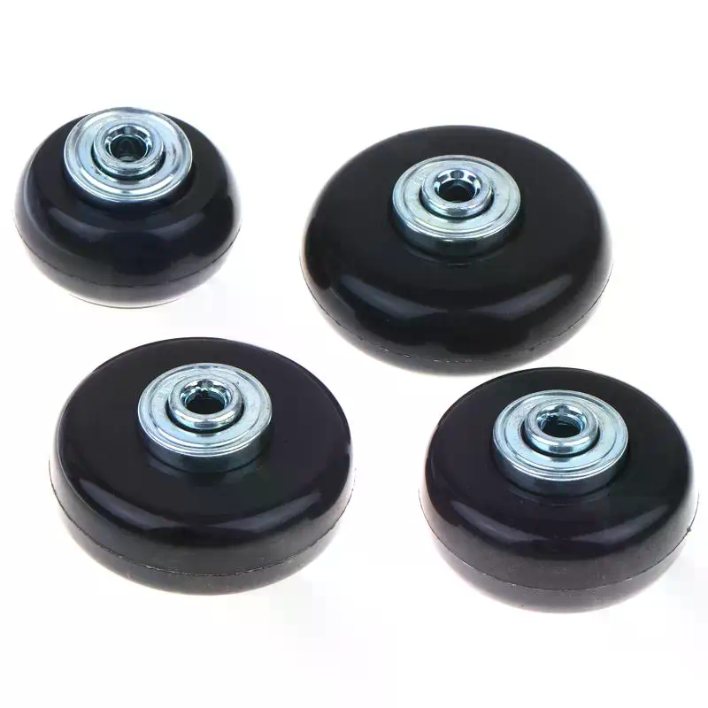 Silent Replacement Luggage Wheels - Rodas Universais Resistentes ao Desgaste para