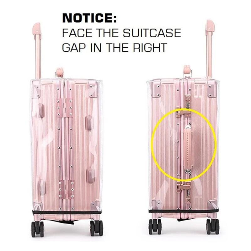 Luggage Protective Cover Transparent - Capa Protetora Transparente de PVC para