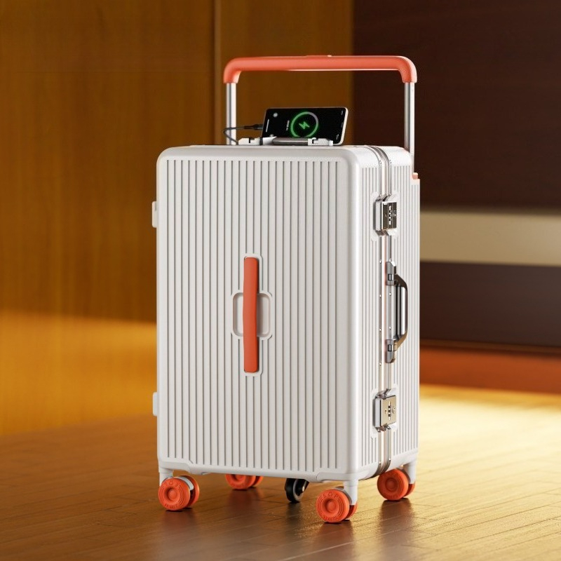 Aluminum Frame Carry On Luggage - Mala de viagem com alça larga
