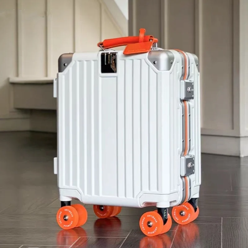 Aluminum Frame Carry On Luggage - Mala de viagem leve de 14''