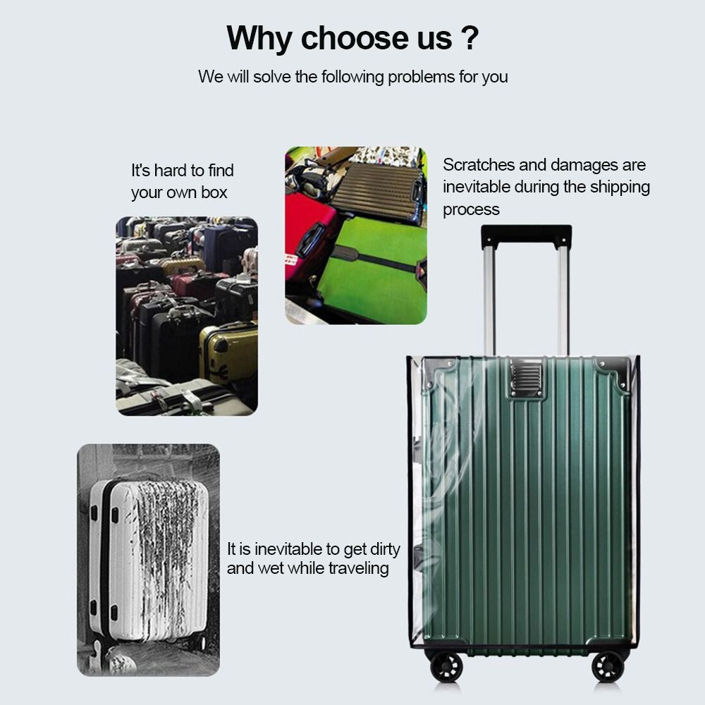 Capa Protetora de Mala Durável - Waterproof Suitcase Cover Protector avaliação e preço