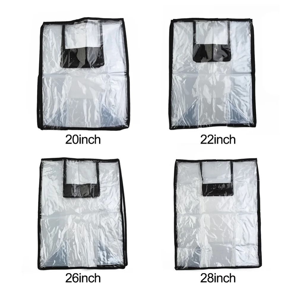 Nova Capa Protetora de Bagagem - Luggage Protective Cover Transparent avaliação e preço