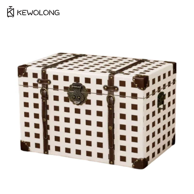 Caixa de Armazenamento de Made - Retro Vintage Trunk Suitcase avaliação e preço