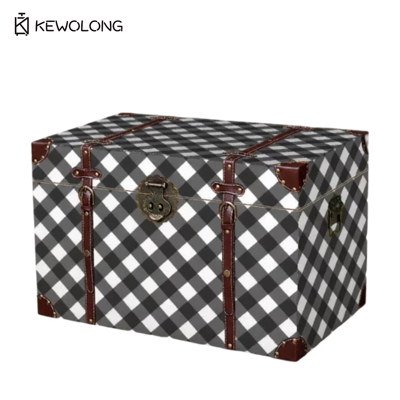 Caixa de Armazenamento de Made - Retro Vintage Trunk Suitcase avaliação e preço