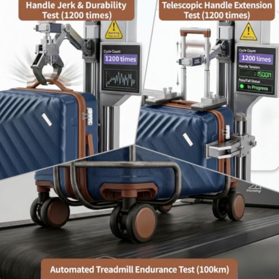 Conjunto de 5 Peças de Malas R - Expandable Hard Shell Luggage Set avaliação e preço