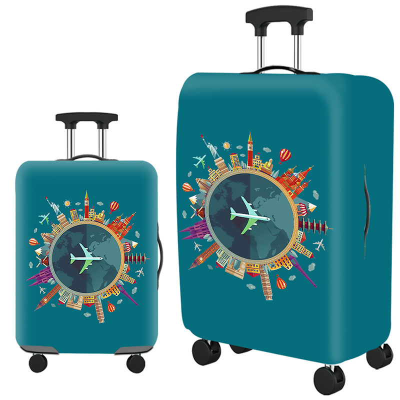 Nova Capa Protetora Impermeáve - Waterproof Suitcase Cover Protector avaliação e preço