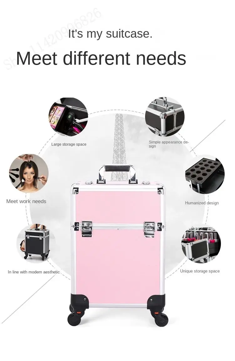 Maleta de Maquiagem Profission - Luggage avaliação e preço