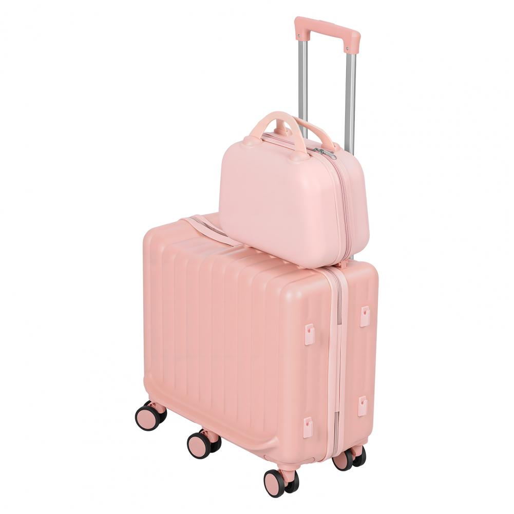 Mala de viagem infantil duráve - Spinner Wheel Rolling Suitcase 20 Inch avaliação e preço