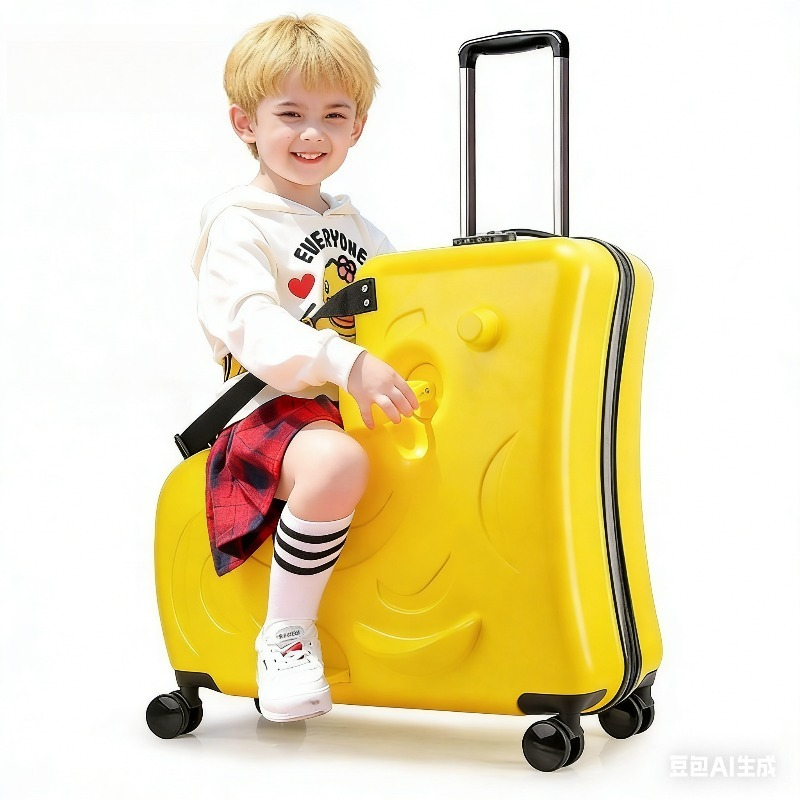Mala de viagem infantil com ro - Kids Ride On Suitcase Scooter avaliação e preço