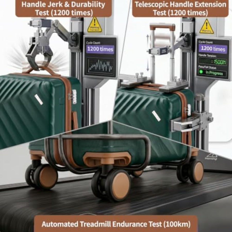 Conjunto de 5 Peças de Malas R - Expandable Hard Shell Luggage Set avaliação e preço