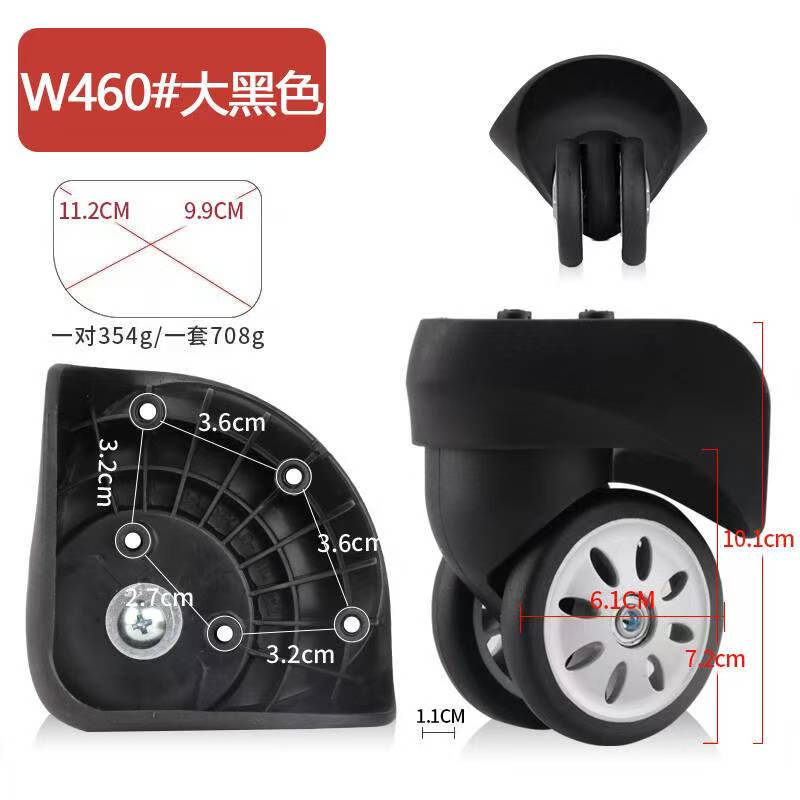 Rodas para malas de tecido V56 - Silent Replacement Luggage Wheels avaliação e preço