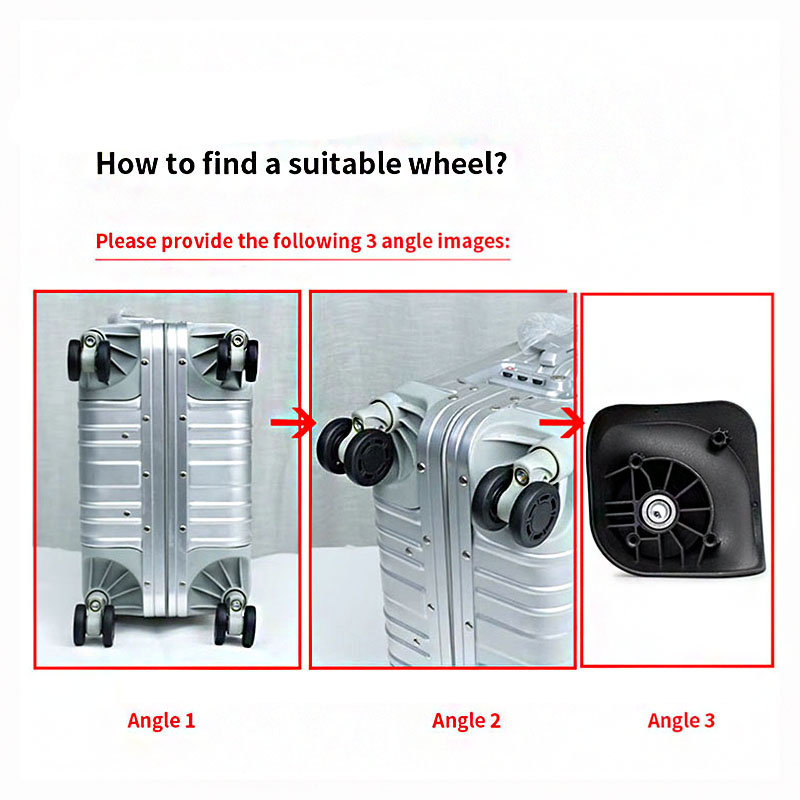 Rodas para malas de tecido V56 - Silent Replacement Luggage Wheels avaliação e preço