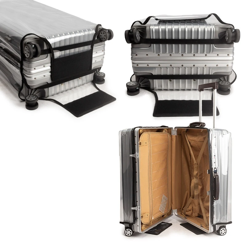 Capa transparente para bagagem - Luggage Protective Cover Transparent avaliação e preço