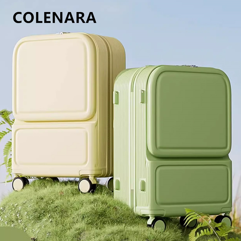 Colenara abs + pc mala abertur - Front Opening Laptop Luggage 24 Inch avaliação e preço