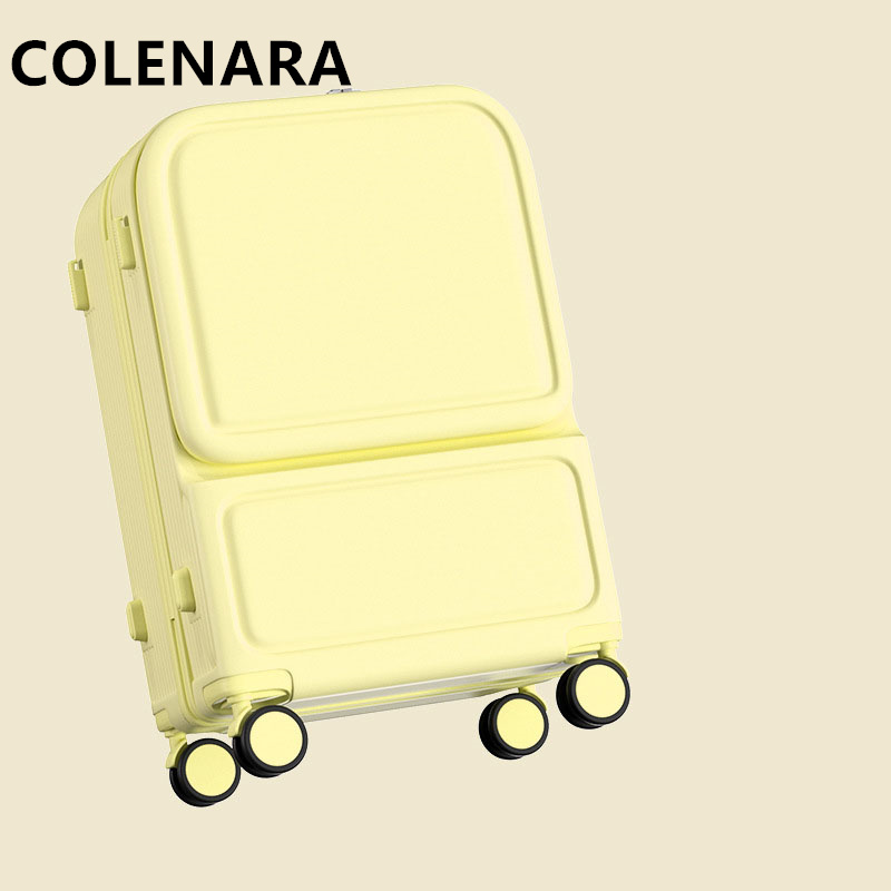 Colenara abs + pc mala abertur - Front Opening Laptop Luggage 24 Inch avaliação e preço