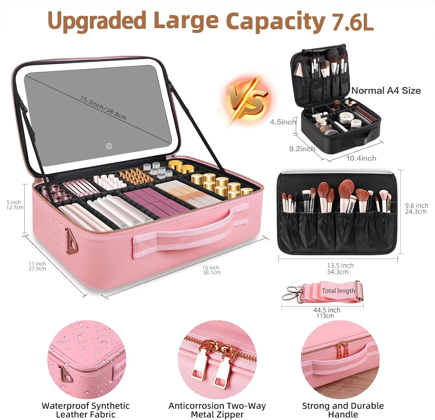 Bolsa de Maquiagem de Grande C - Cosmetic Bags avaliação e preço