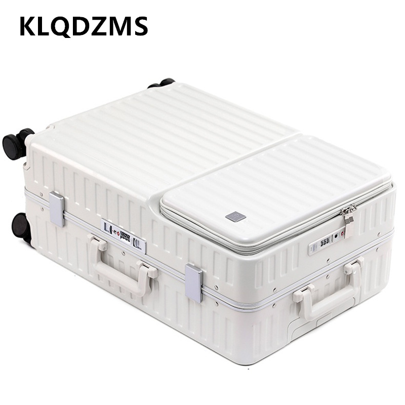 Mala de Viagem Portátil KLQDZM - Front Opening Laptop Luggage 24 Inch avaliação e preço